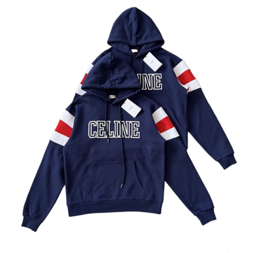 【CELINE】 セリーヌ パーカー ネイビー S M L XL 男女兼用 sweat150