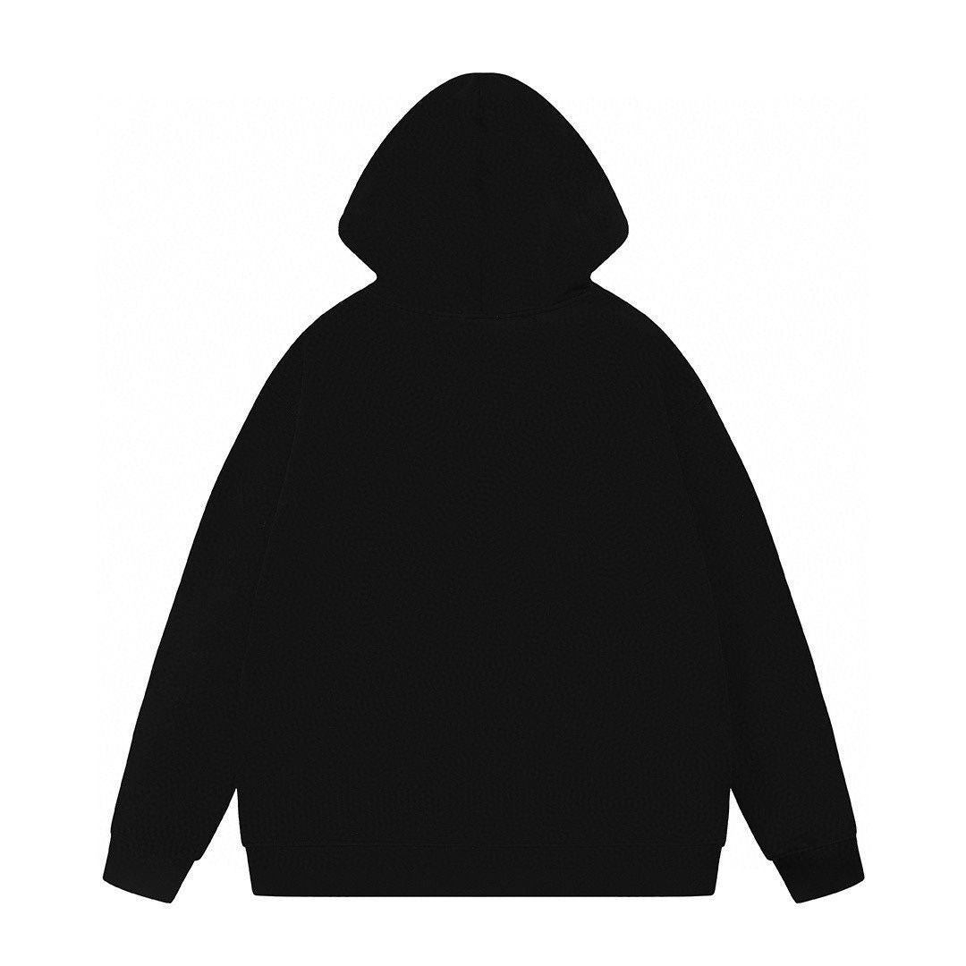 【CELINE】 セリーヌ パーカー ブラック プリント 長袖 M-3XL sweat152