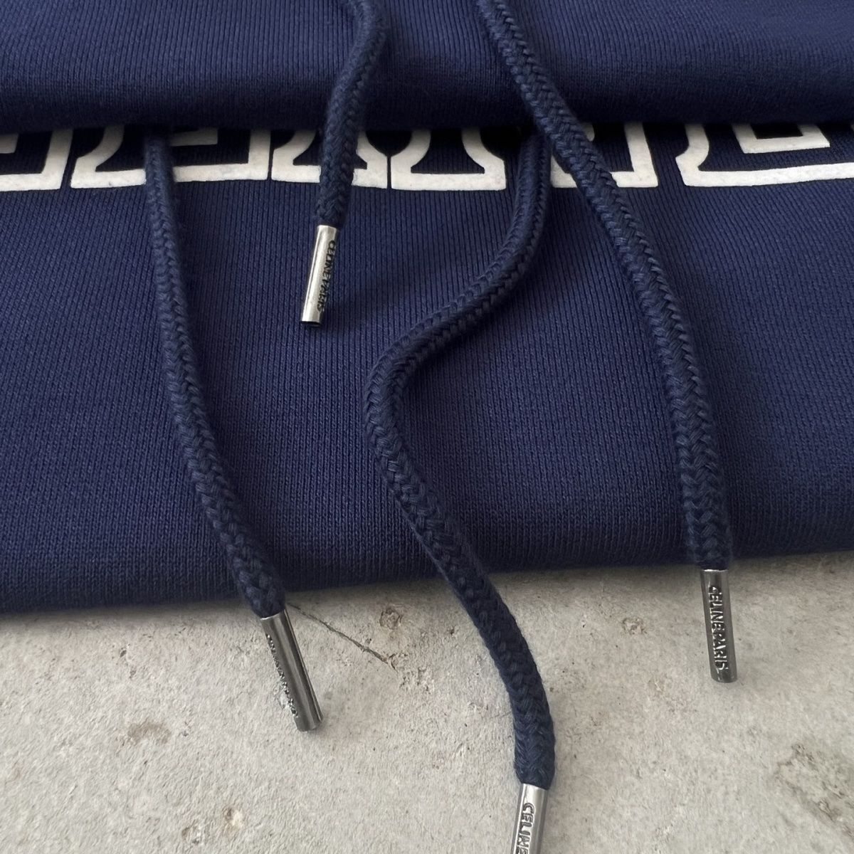 【CELINE】 セリーヌ パーカー ネイビー S M L XL 男女兼用 sweat150
