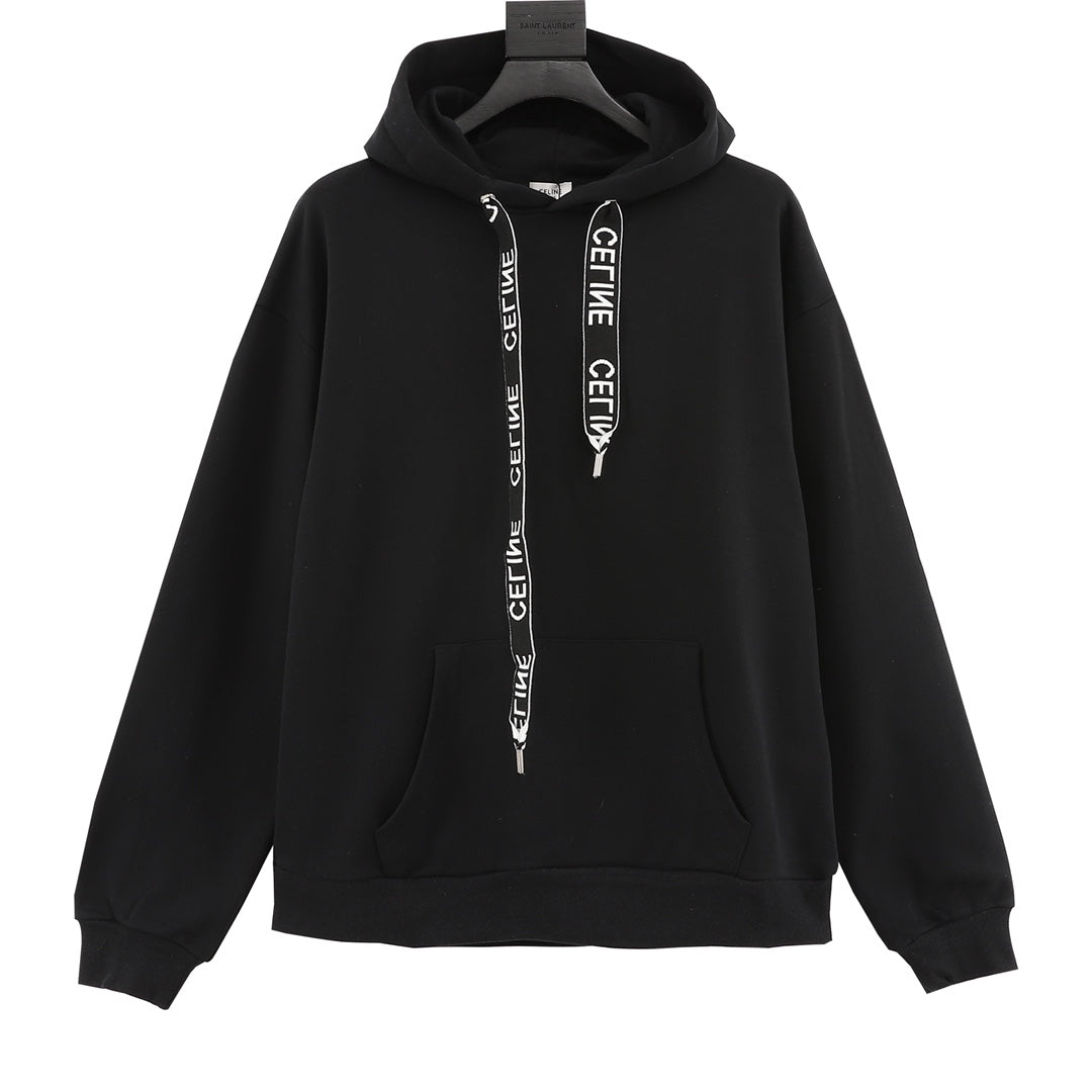 CELINE レタリング コットン 長袖Tシャツ YW001