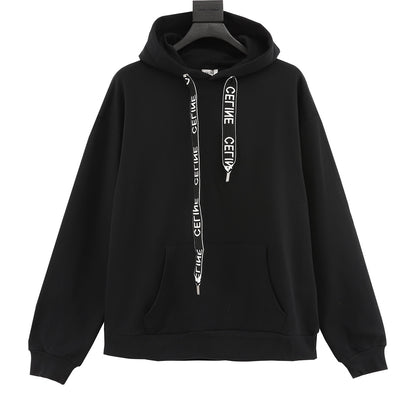 CELINE レタリング コットン 長袖Tシャツ YW001