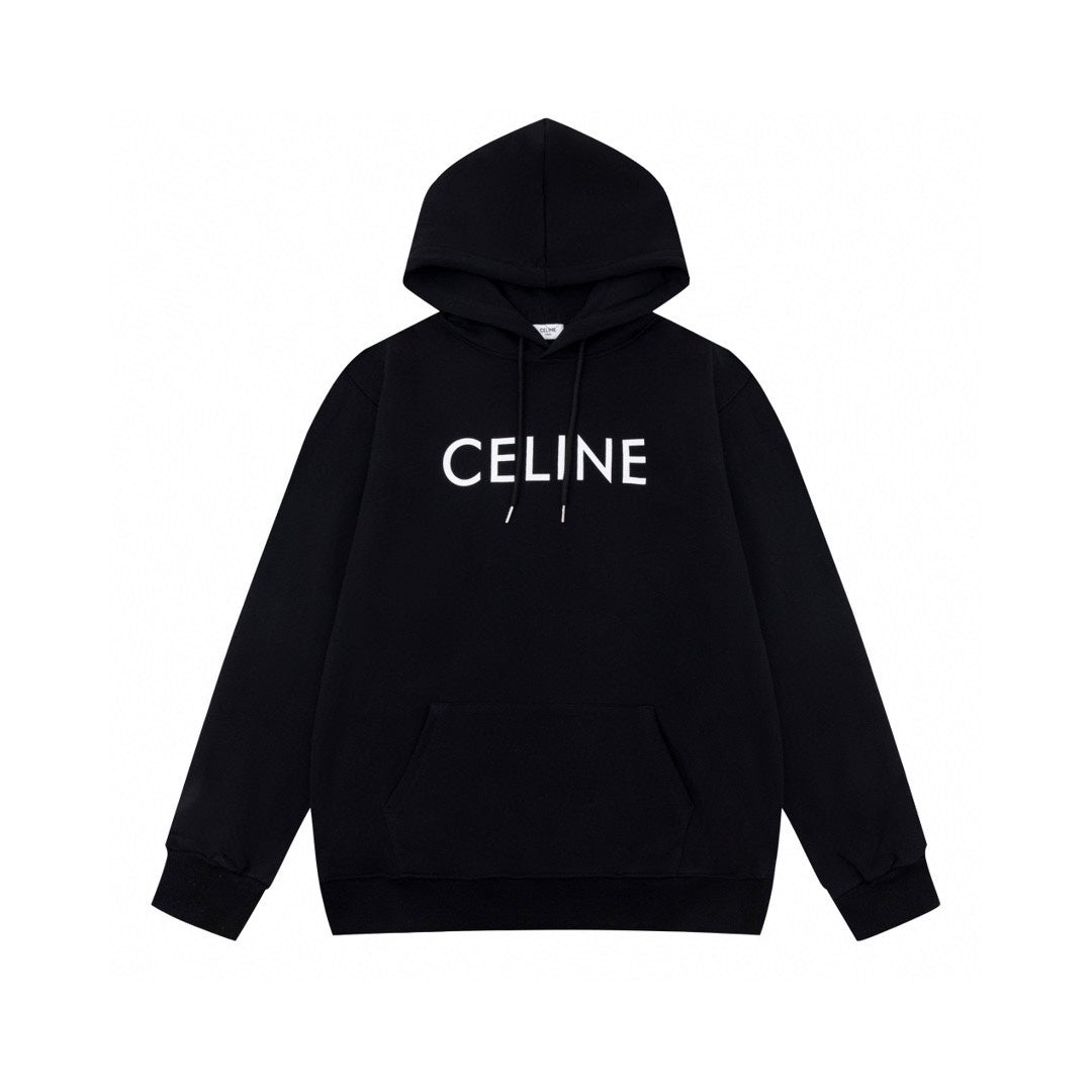 CELINE レタリング コットン 長袖Tシャツ YW009