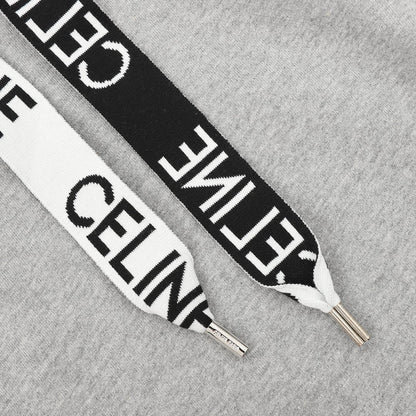 CELINE レタリング コットン 長袖Tシャツ YW001