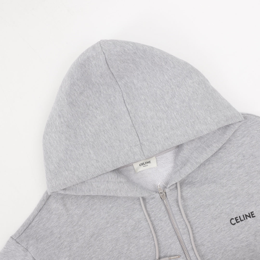 CELINE レタリング コットン 長袖Tシャツ YW012