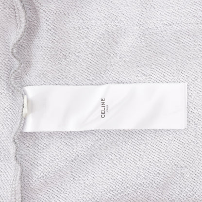 CELINE レタリング コットン 長袖Tシャツ YW012