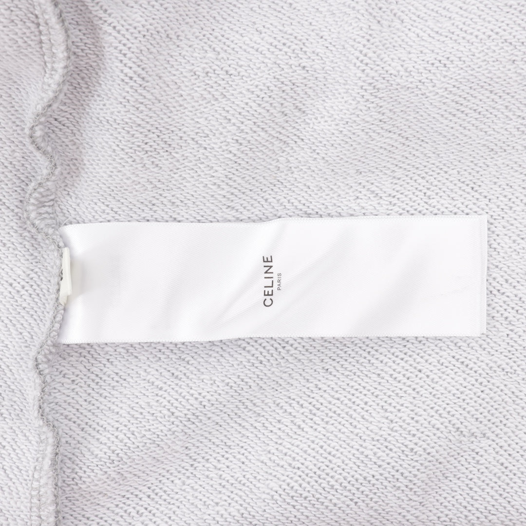 CELINE レタリング コットン 長袖Tシャツ YW012