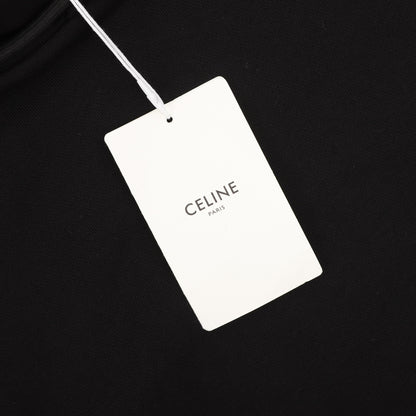 CELINE レタリング コットン 長袖Tシャツ YW011