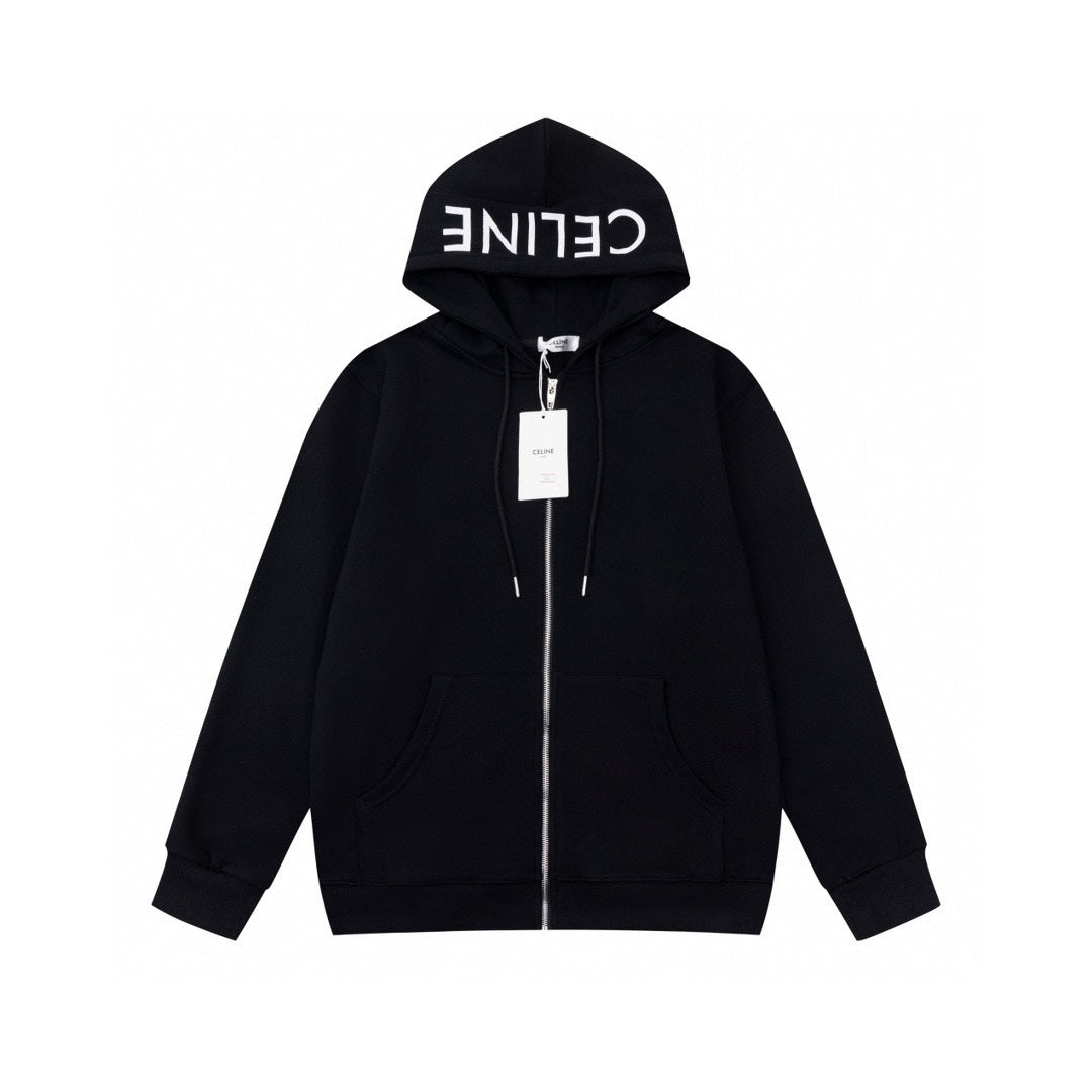 CELINE レタリング コットン 長袖Tシャツ YW008