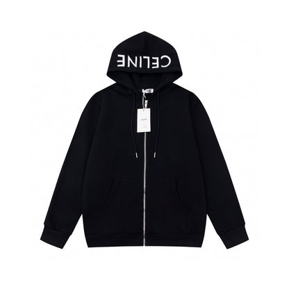 CELINE レタリング コットン 長袖Tシャツ YW008