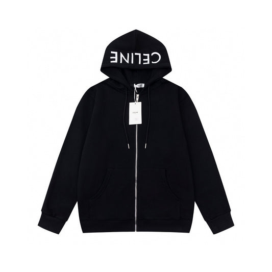 CELINE レタリング コットン 長袖Tシャツ YW008