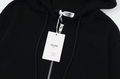 CELINE レタリング コットン 長袖Tシャツ YW008