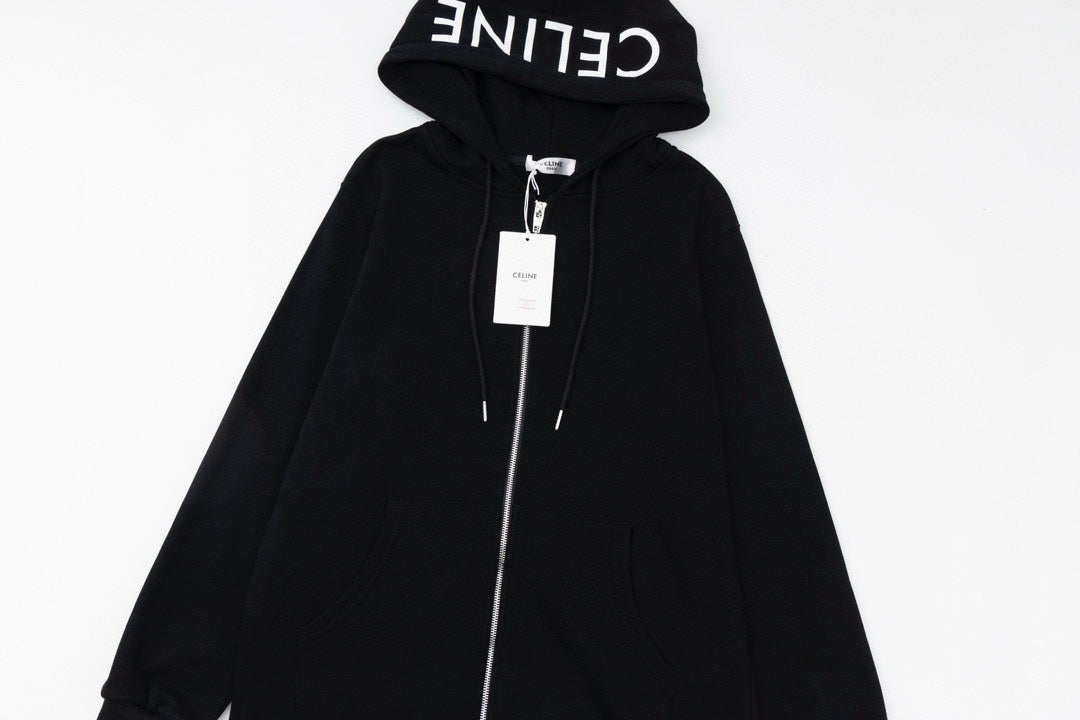 CELINE レタリング コットン 長袖Tシャツ YW008