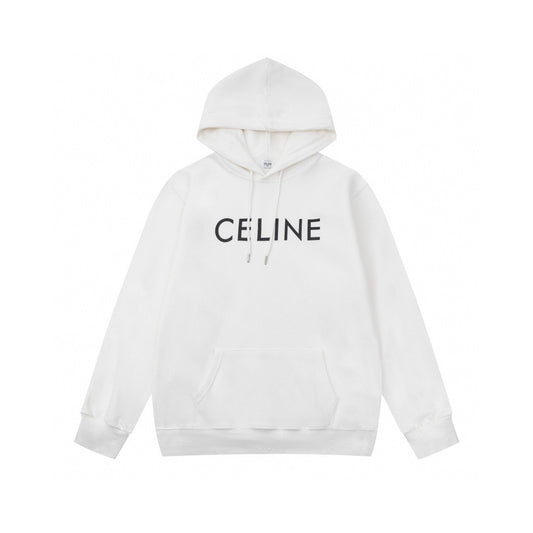 CELINE レタリング コットン 長袖Tシャツ YW009