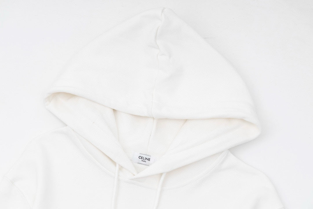CELINE レタリング コットン 長袖Tシャツ YW009