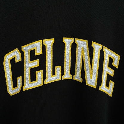 CELINE レタリング コットン 長袖Tシャツ YW007